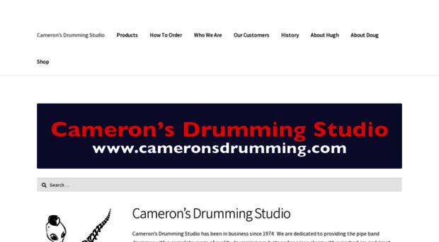 cameronsdrumming.com