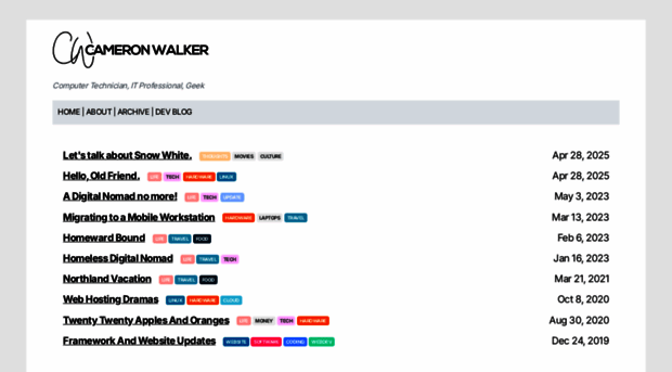 cameronwalker.nz