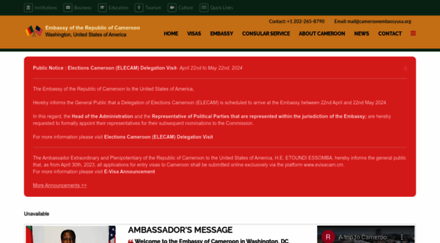 cameroonembassyusa.org