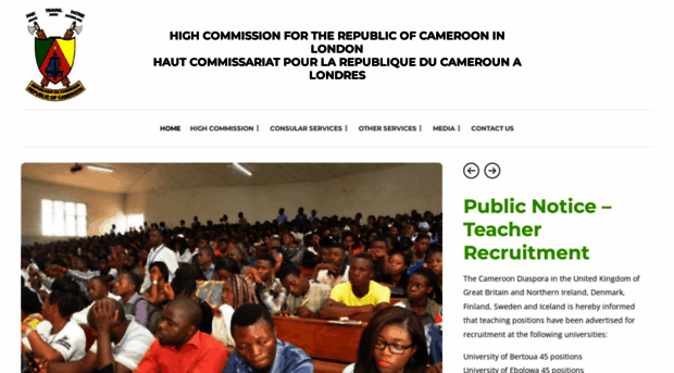 cameroonhighcommission.co.uk
