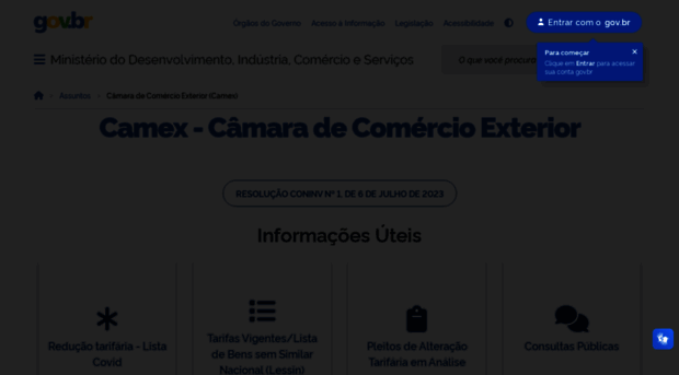 camex.gov.br