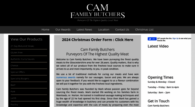 camfamilybutchers.co.uk