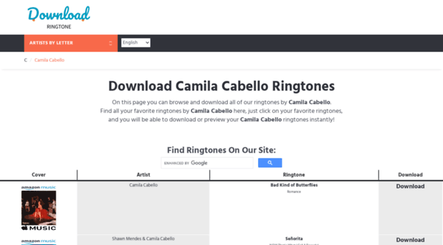 camilacabello.download-ringtone.com