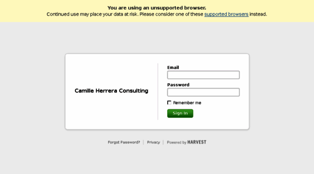 camilleherreraconsulting.harvestapp.com