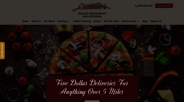 camillosrestaurant.com