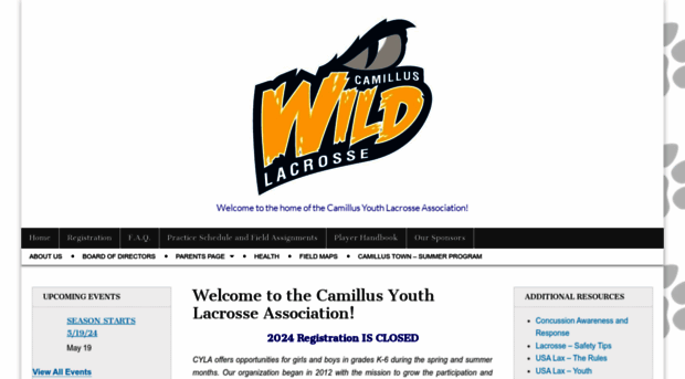 camillusyouthlax.org