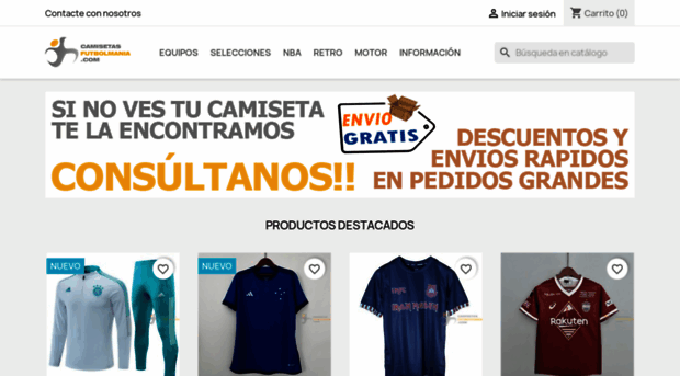 camisetasfutbolmania.com - Camisetas Futbolmania - Camisetas Futbolmania
