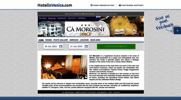 camorosini.hotelinvenice.com