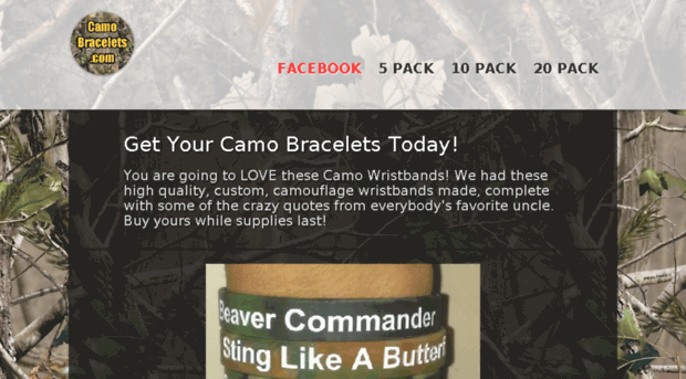 camowristbands.com