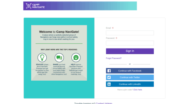 camp.navigateprepared.com