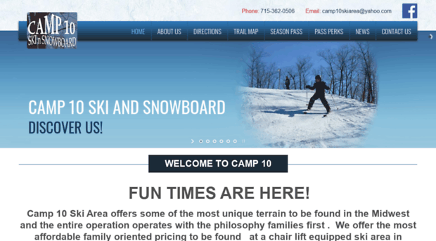 camp10skiandsnowboard.com