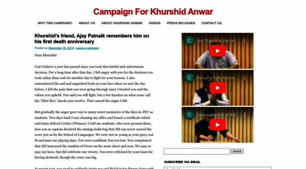 campaignforkhurshidanwar.wordpress.com