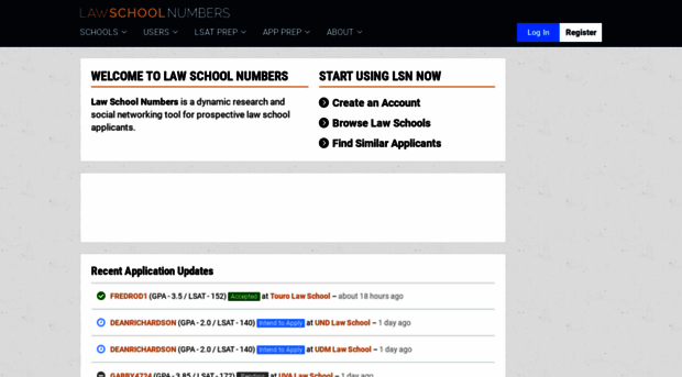 campbell.lawschoolnumbers.com