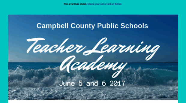 campbellcountypublicschools2017a.sched.com