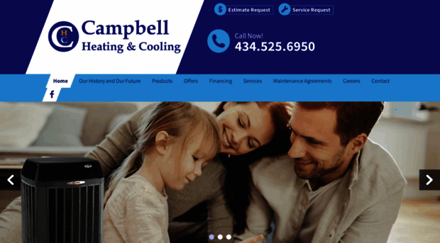 campbellheatingandcooling.com