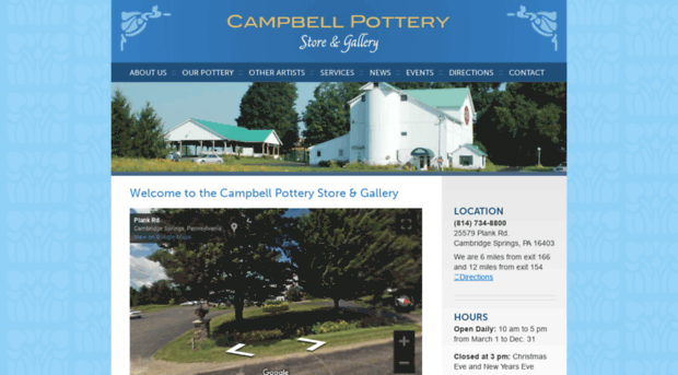 campbellpotterystore.com