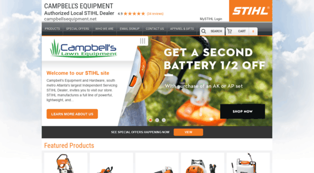 campbellsequipment.stihldealer.net