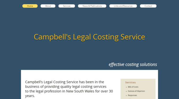 campbellslegalcosting.com.au