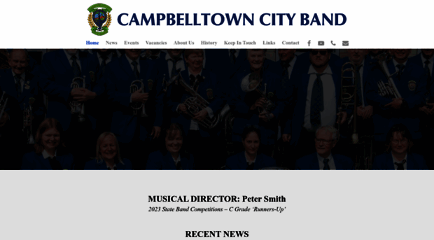 campbelltowncityband.org