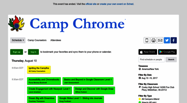 campchromebook2017.sched.com