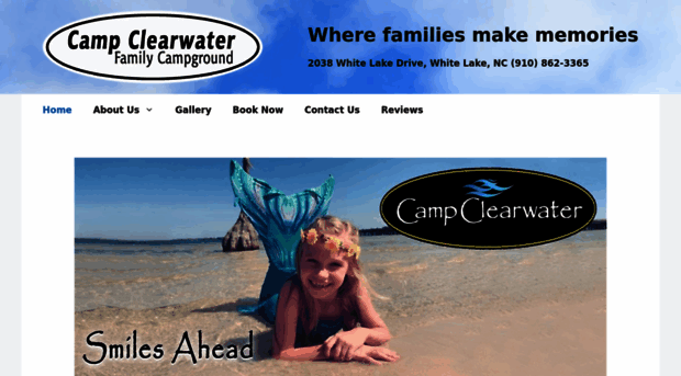 campclearwater.com