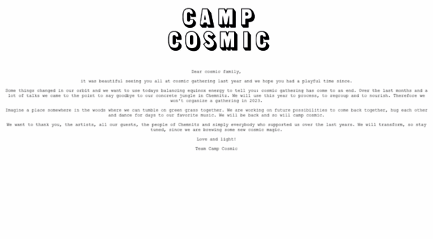 campcosmic.com