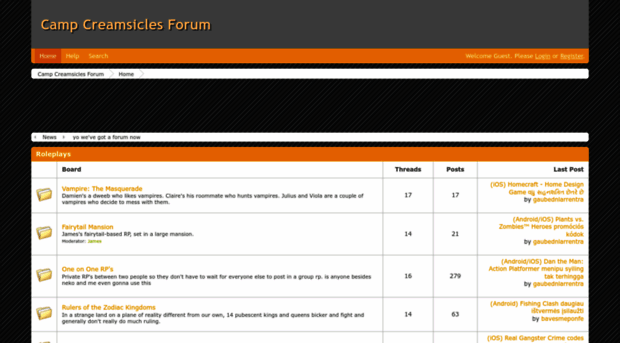 campcreamsicles.boards.net