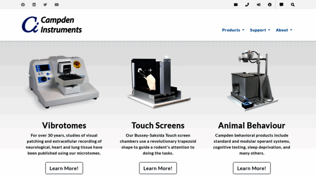 campdeninstruments.com