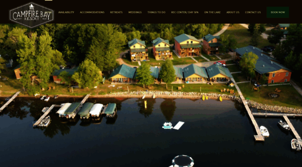 campfirebayresort.com