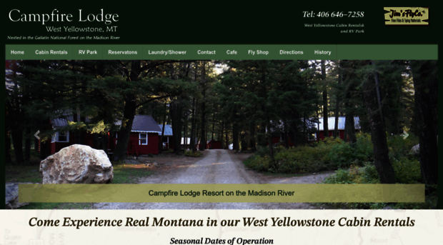 campfirelodgewestyellowstone.com