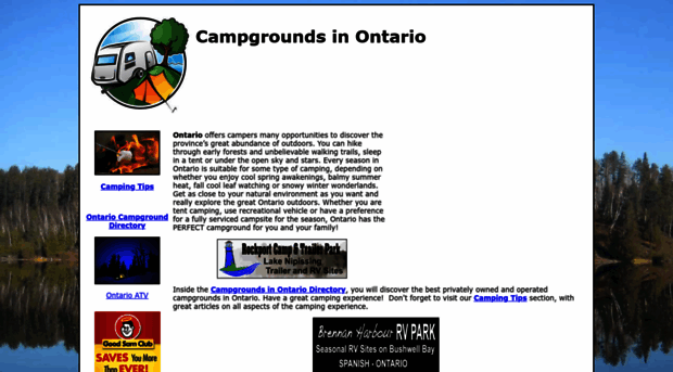 campgroundsontario.net