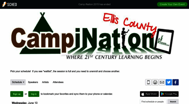 campination2015.sched.org