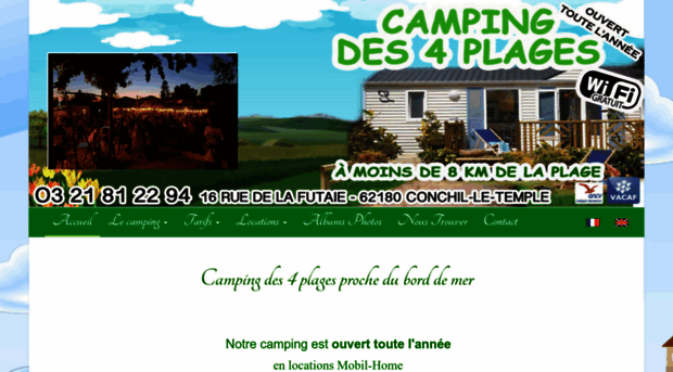 camping-4-plages.com