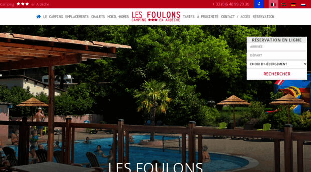 camping-les-foulons.com