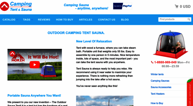 camping-tent-sauna.com