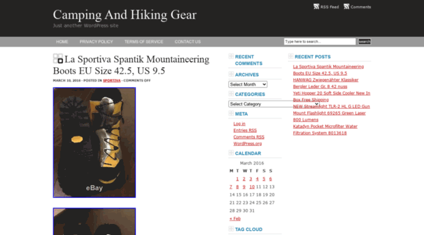 campingandhikinggear.biz