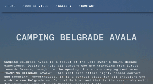 campingbelgradeavala.com