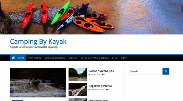 campingbykayak.com