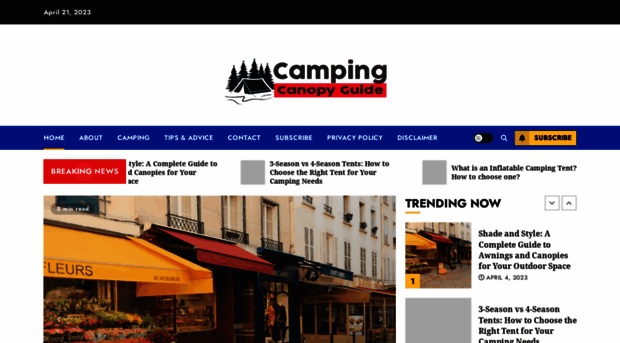 campingcanopyguide.com