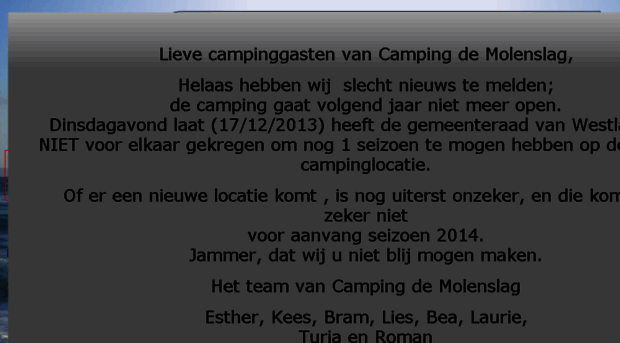 campingdemolenslag.nl