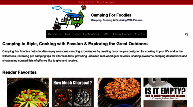 campingforfoodies.com