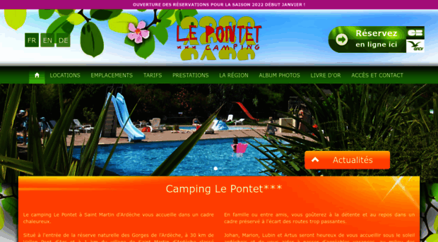 campinglepontet.com