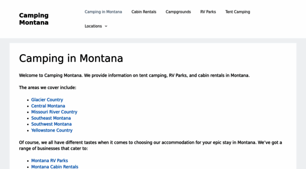 campingmontana.com