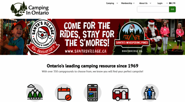 campingontario.ca