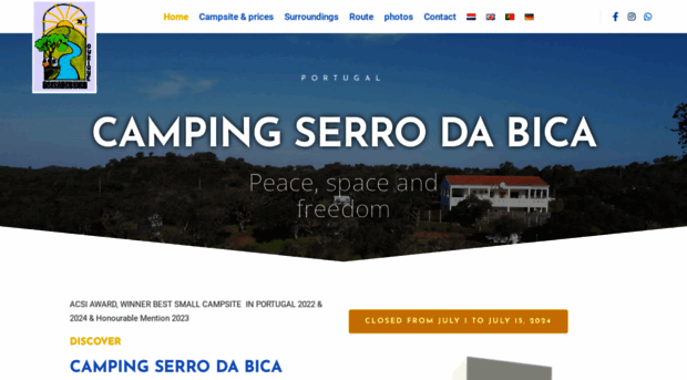 campingserrodabica.com