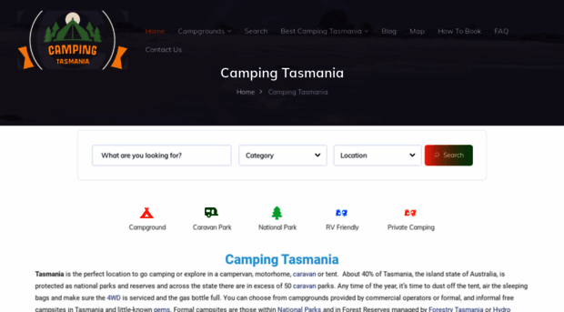 campingtasmania.com