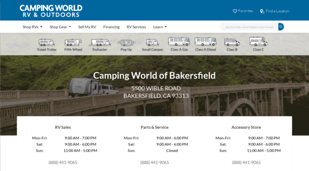 campingworldofbakersfield.com