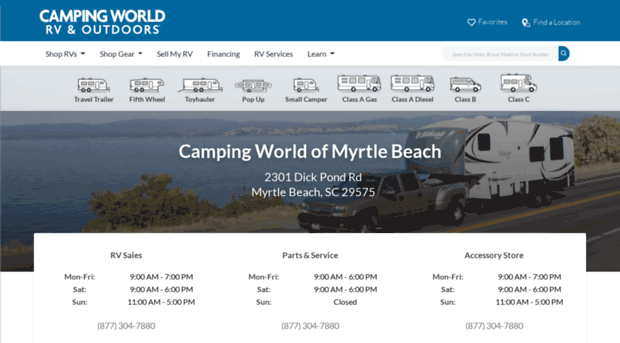 campingworldofmyrtlebeach.com