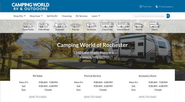 campingworldofrochester.com