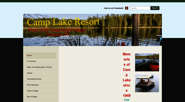 camplakeresort.com